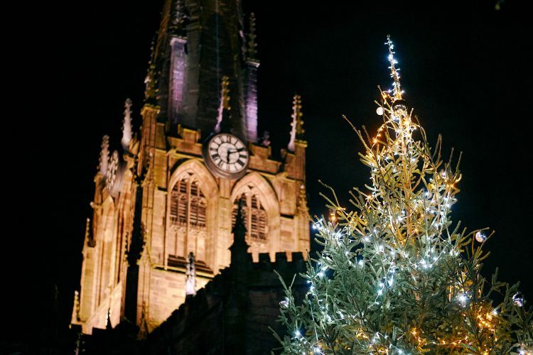 Christmas Lights Switch-on