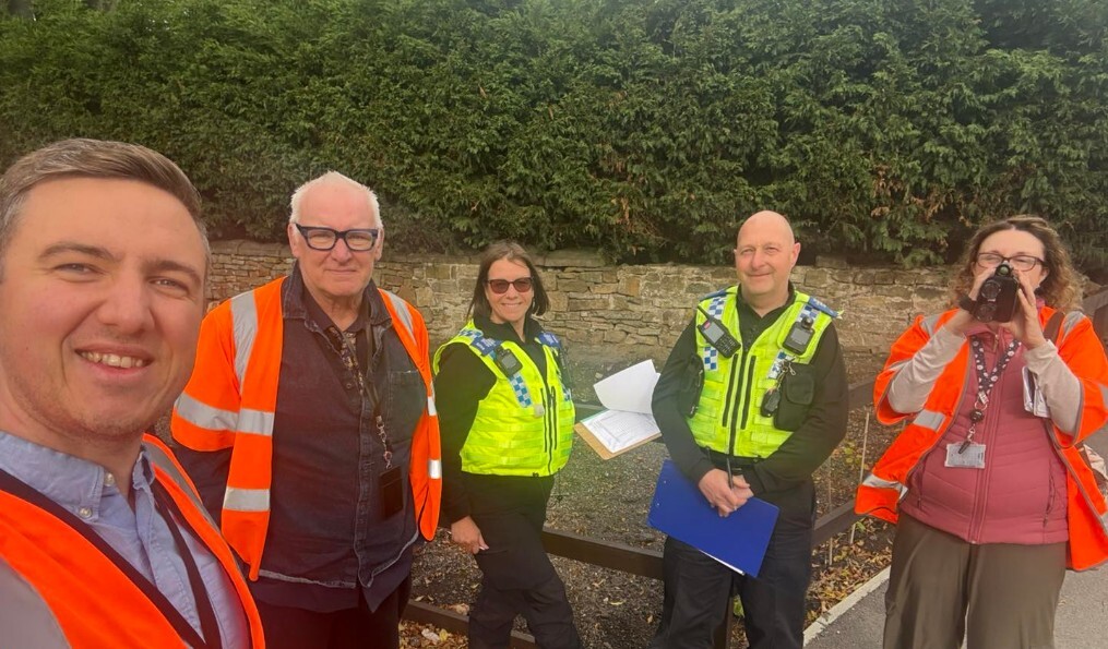 Harley Speed Watch Group Photograph