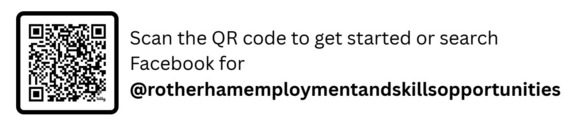 Rotherham Employment and Skills QR code