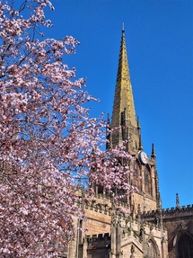 Spring in town