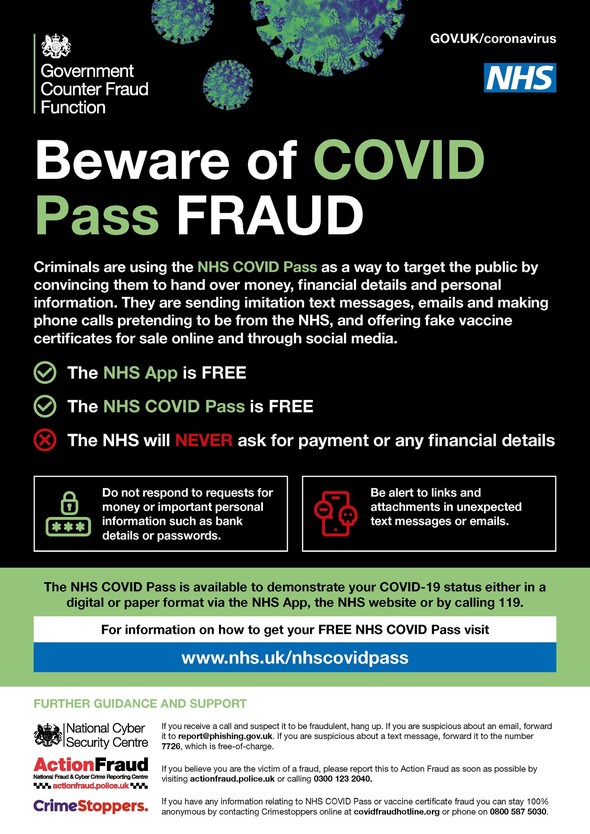 Covid Pass Fraud
