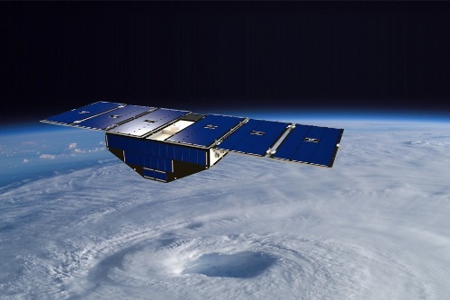 Image of the CYGNSS satellite.