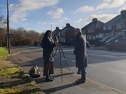 WMCA Mayor with media