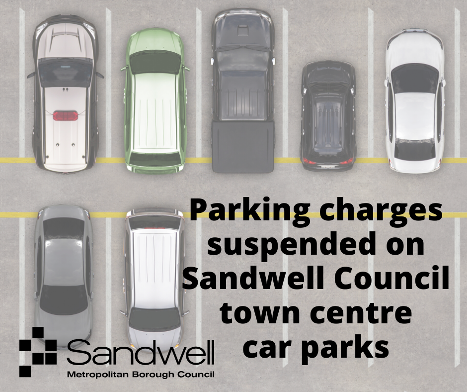 Parking charges suspended in Sandwell