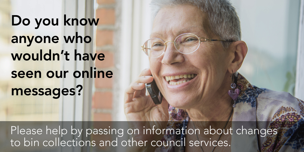 Pass it on message old lady