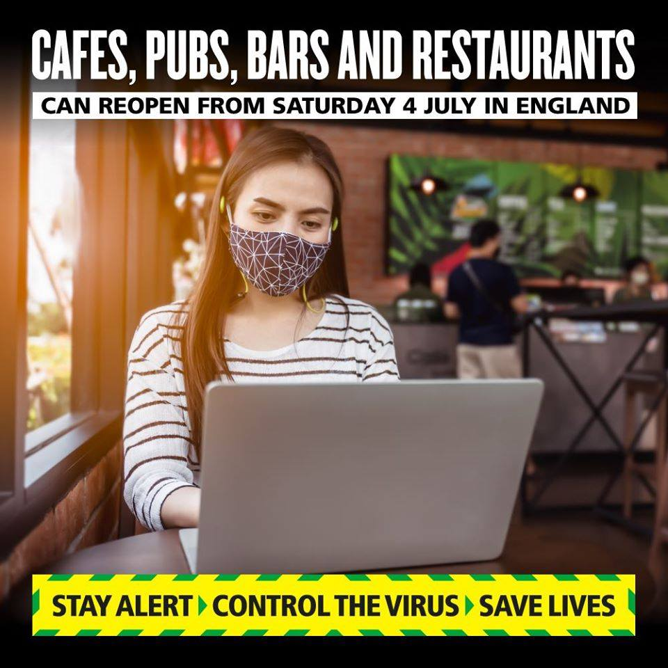 Pubs reopening