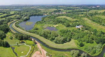Sandwell Valley from the air