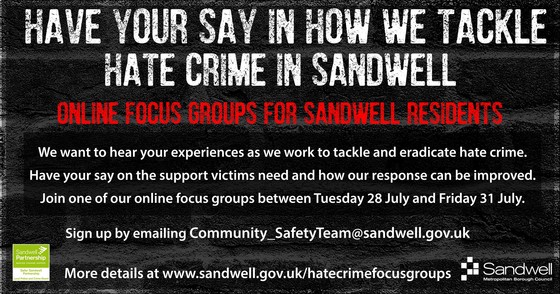 Hate crime consultation