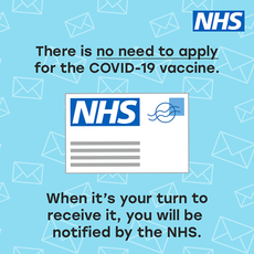 Covid Vaccine - you will get a call