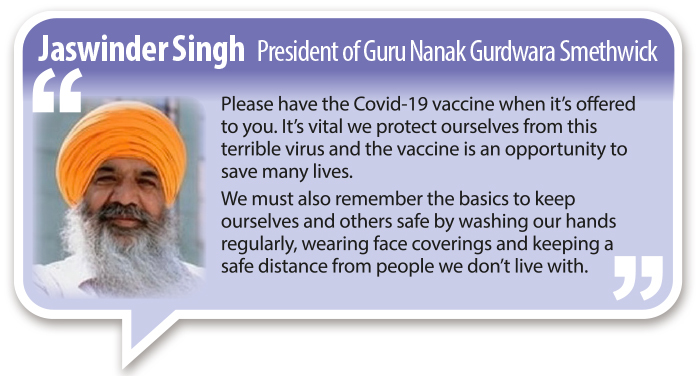 Trusted Voices - Jaswinder Singh wants everyone to get their vaccine