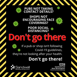 Don't go there April 2021