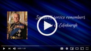 Video of service for HRH The Prince Phillip