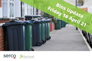 Bins update Friday 16 April