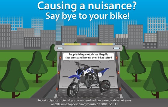 Reporting nuisance bikes