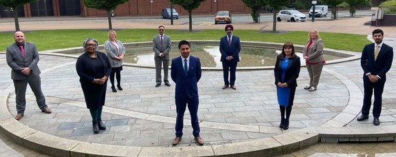 New Sandwell Council cabinet May 2021