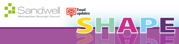 SHAPE Quarterly update banner