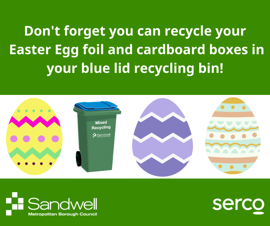Easter bins and recycling update