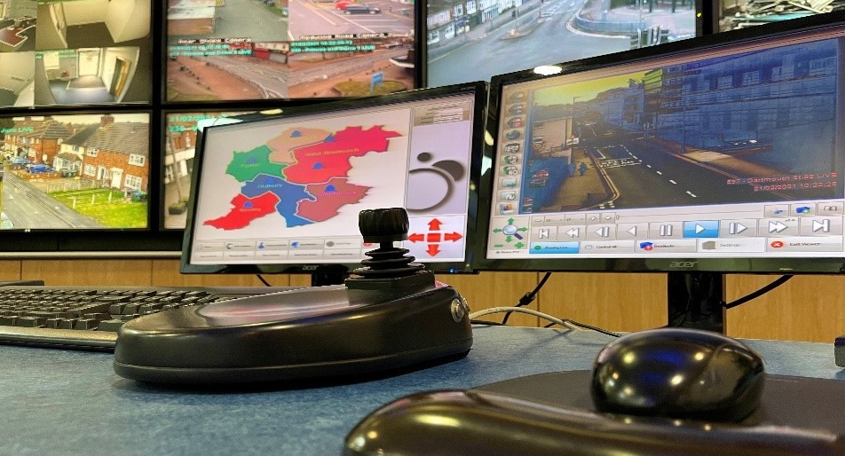 Sandwell CCTV Control Room