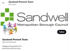Sandwell Prevent Team are on Twitter