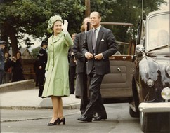 The Queen visited Oak House in West Bromwich in 1977 with the Duke of Edinburgh as part of her Silver Jubilee celebrations.