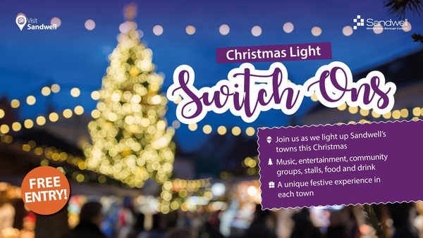 Sandwell Christmas Lights switch-ons 2022