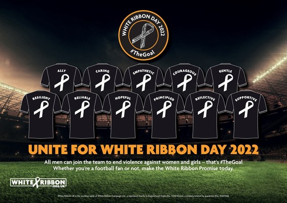 Unite for White Ribbon Day 2022 - Pledge your support and find out more information