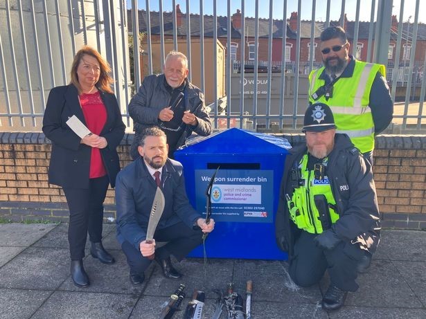 Weapon Surrender Bin Installed in Smethwick