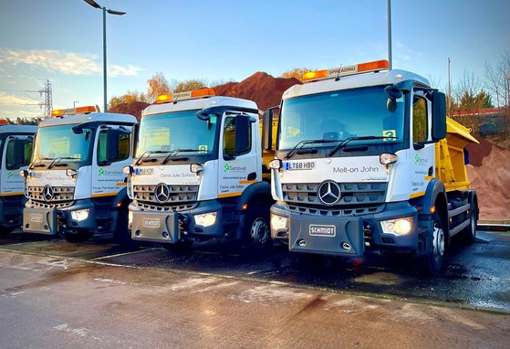 Our gritters will be out and about