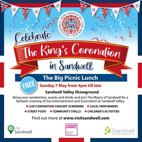 Celebrate the Kings Coronation in Sandwell - Big Picnic Lunch