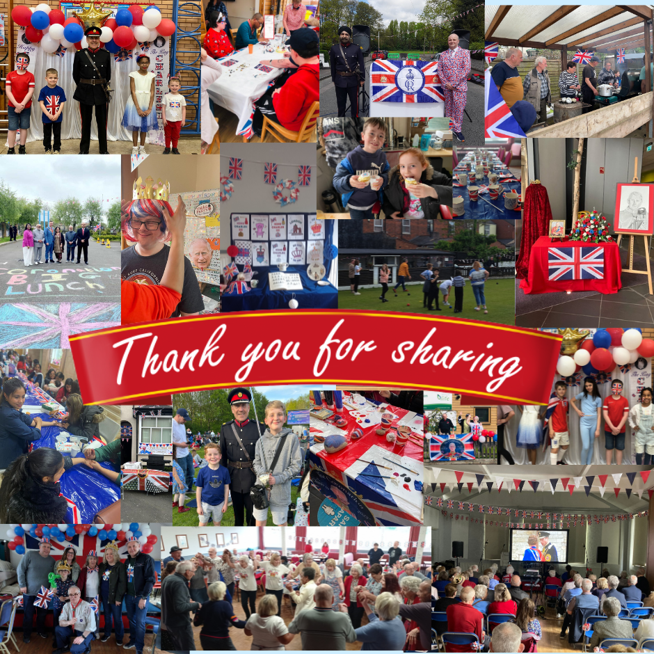 King's Coronation celebration - Thanks to everyone for sharing your pictures