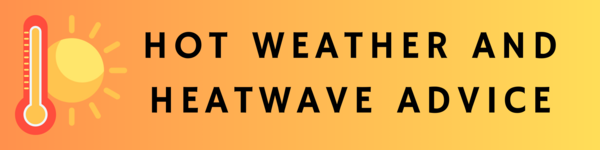 Hot weather banner