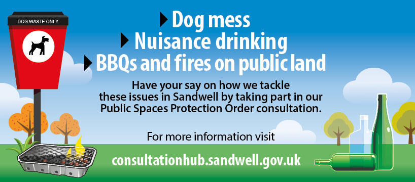 Have your say on how we tackle dog mess, nuisance drinking and BBQs and fires on public land