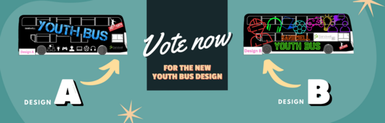 Vote now - Youth Bus competition banner