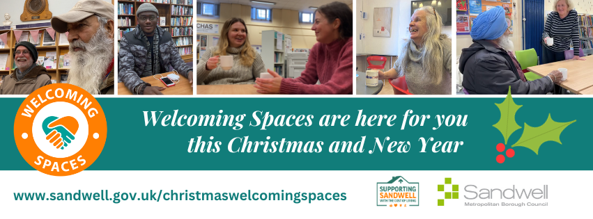 Christmas Welcoming Spaces in Sandwell