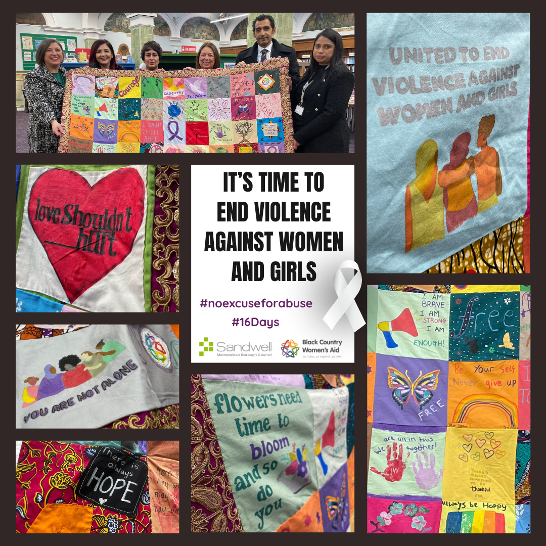 Quilt of Hope photo montage