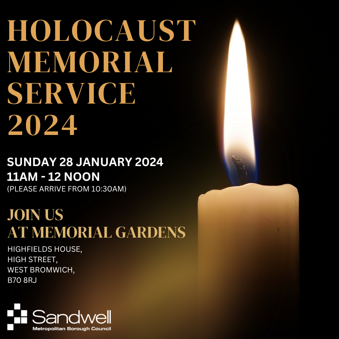 Holocaust Memorial Service in Sandwell