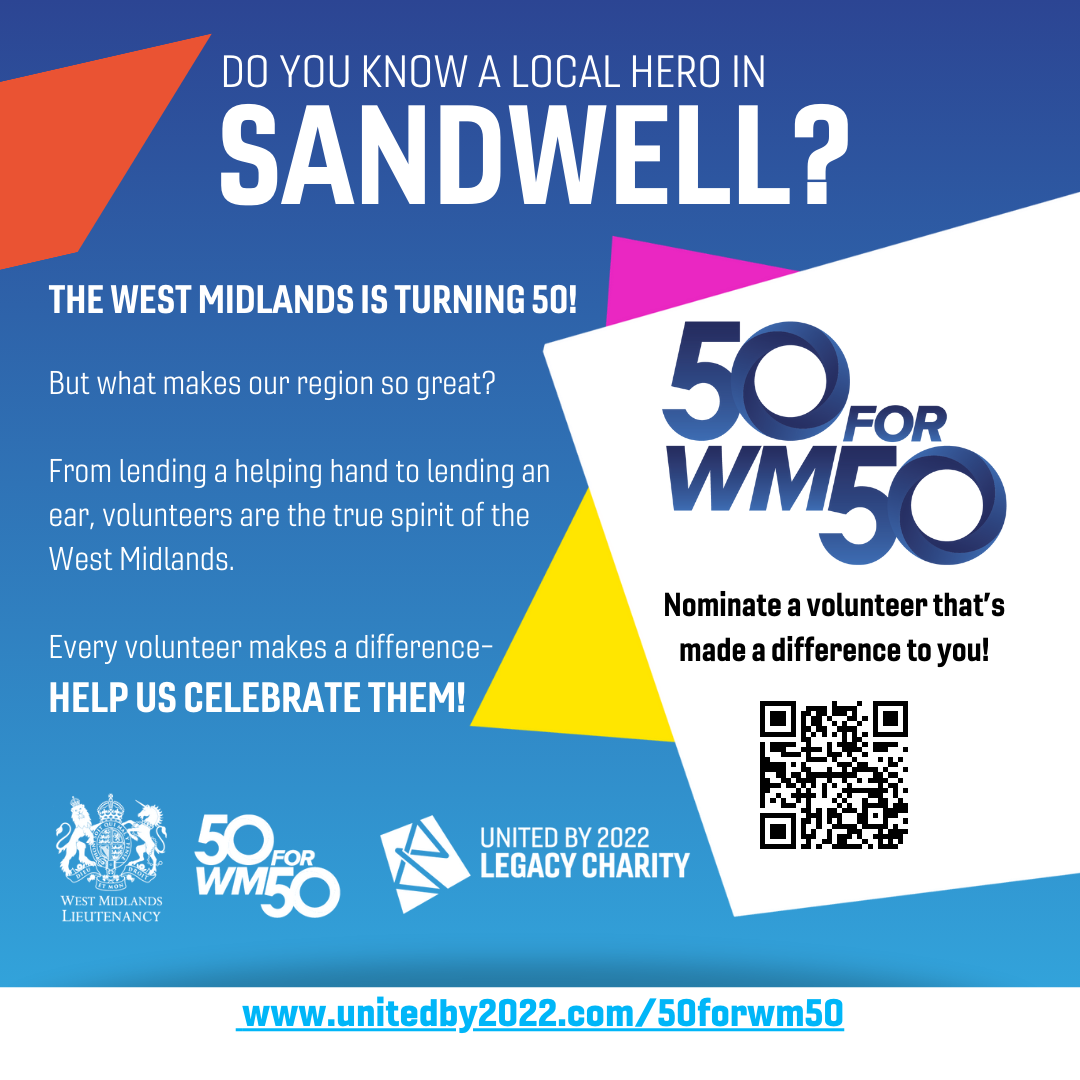 Get involved - 50 for 50WM