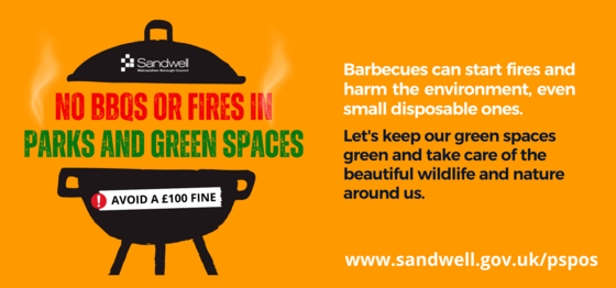No BBQs in our parks and green spaces