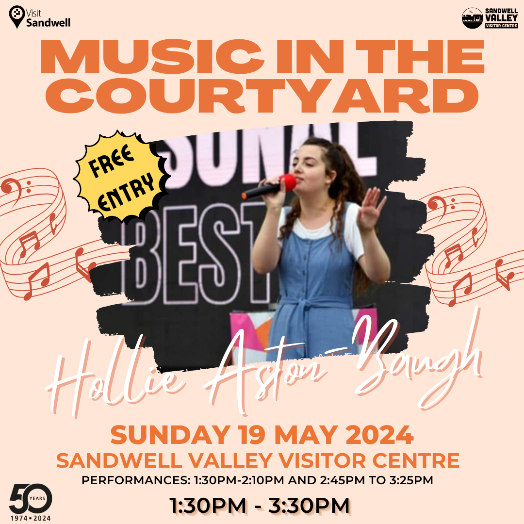 Live music at Sandwell Valley visitors centre Sunday 19 May