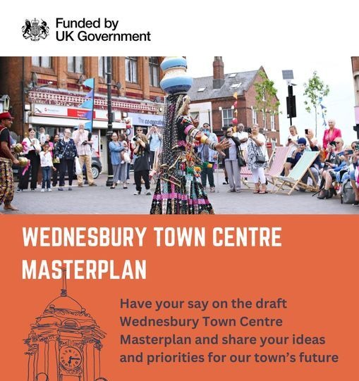 Have your say on our masterplan for Wednesbury