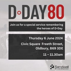 D Day 80th anniversary Thursday 6 June
