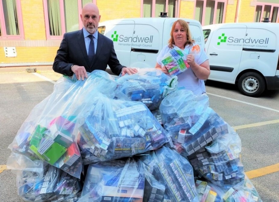 Sandwell Council seizes £120,000 of illegal goods