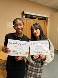 Sandwell's New MYPs Angela and Kashvi