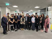 Sandwell Council Cabinet and Leadership Team with the Young People who took part in this takeover challenge.