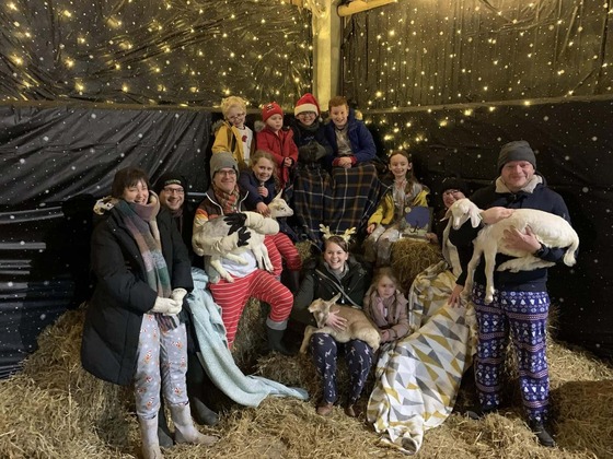 Christmas Bedtime at the farm