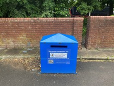 Weapon surrender bin in Oldbury