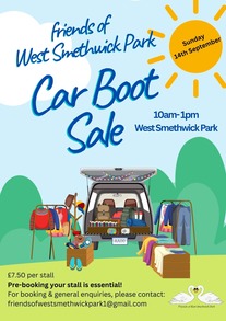 Car boot sale (14 September)