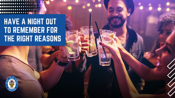 Safe nights out poster