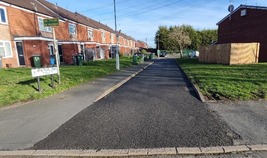 New path surface at New Pool Road, Cradley Heath