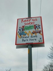 Brickhouse - parking sign